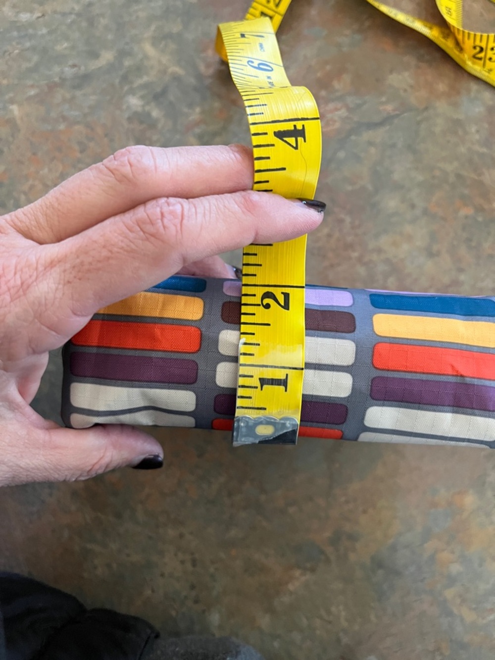 LeSportsac Colorful Striped Pouch - Picture 7 of 7